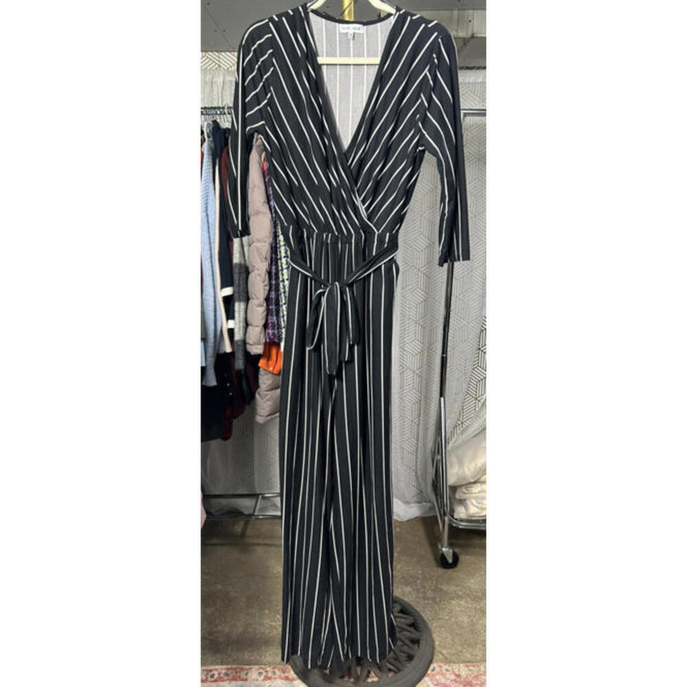 Thyme & Honey Black Jumpsuit Size Medium